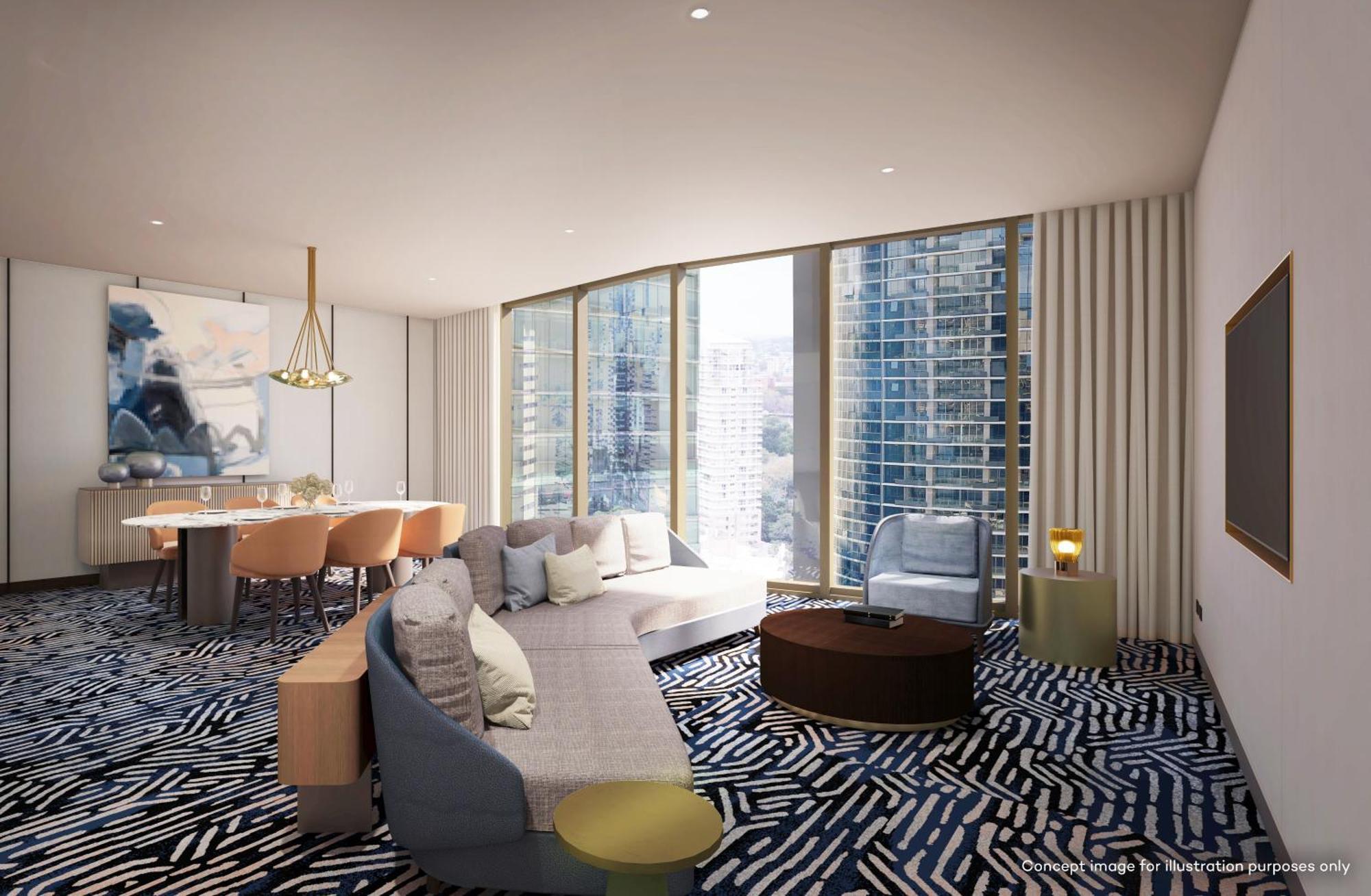 Hotel The Star Grand Brisbane Exterior foto