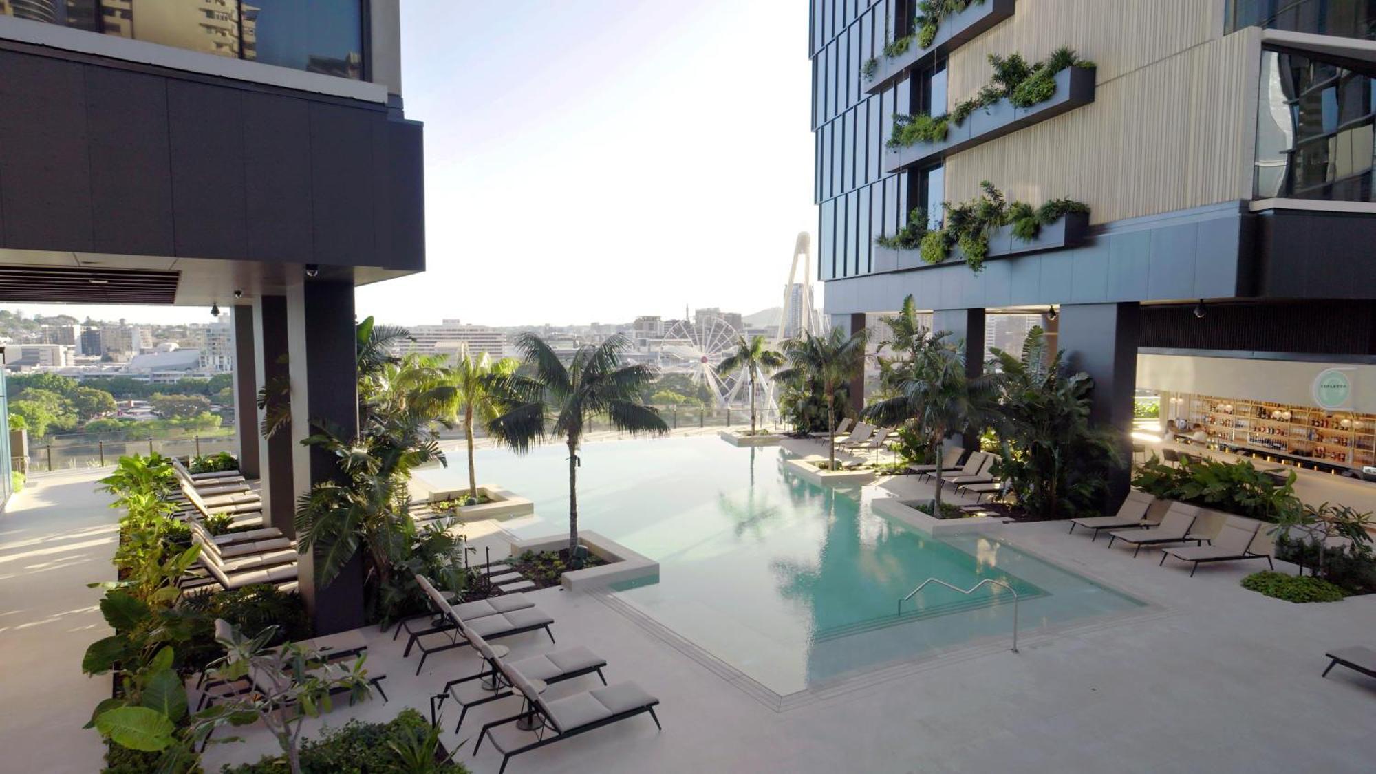 Hotel The Star Grand Brisbane Exterior foto